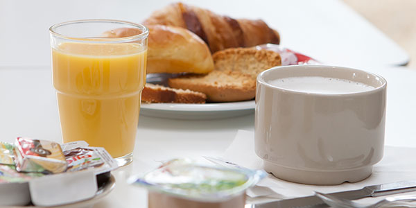 Les horaires du petit-déjeuner