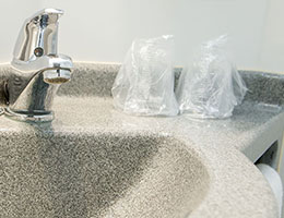 salle de bain lavabo douche wc